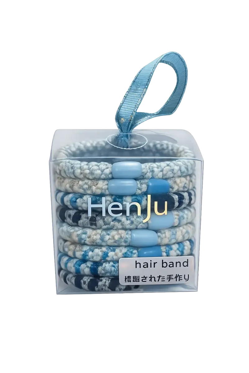 Set de 8 Bandas para el Cabello HenJu Multicolor - 3