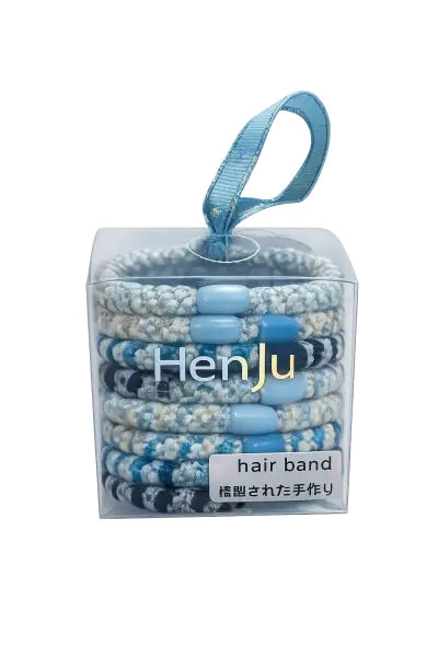 Set de 8 Bandas para el Cabello HenJu Multicolor - miniatura 3