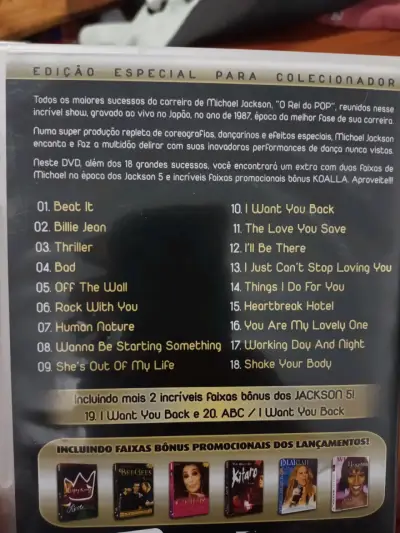 DVD The Best of Michael Jackson Live para coleccionistas - miniatura 4