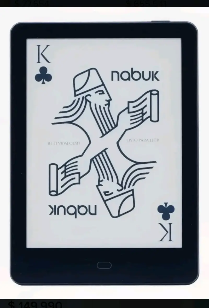 E-reader Nabuk Aurora con pantalla de tinta electrónica - 1