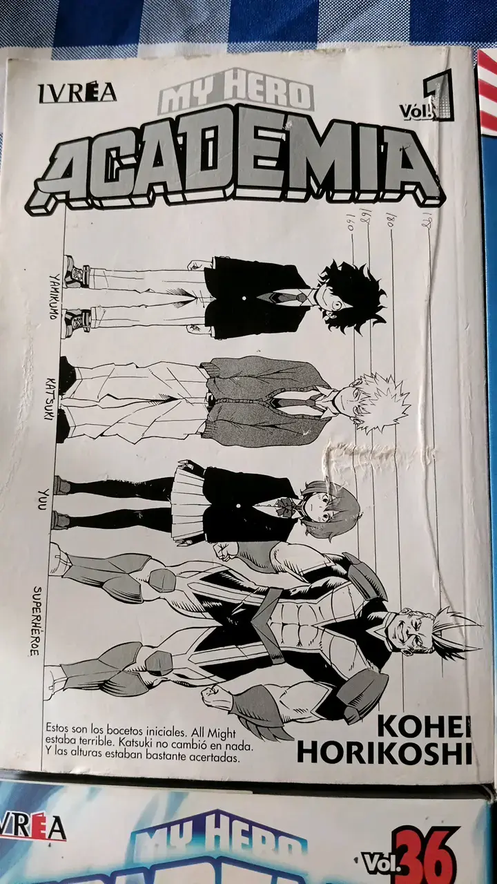 Libros de "My Hero Academy" - 2
