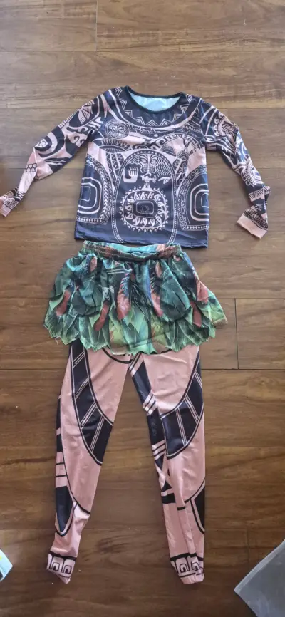 Conjunto de disfraz infantil Maui Mohana - miniatura 2