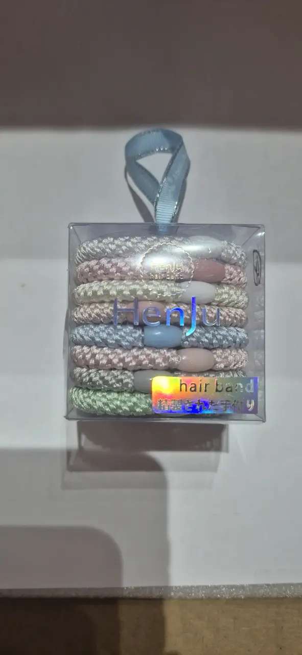 Set de 8 bandas para el Cabello marca Henju - 3