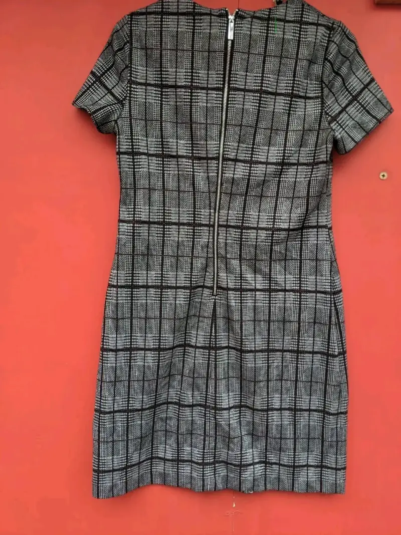 Vestido a cuadros Calvin Klein talla 4 - 1