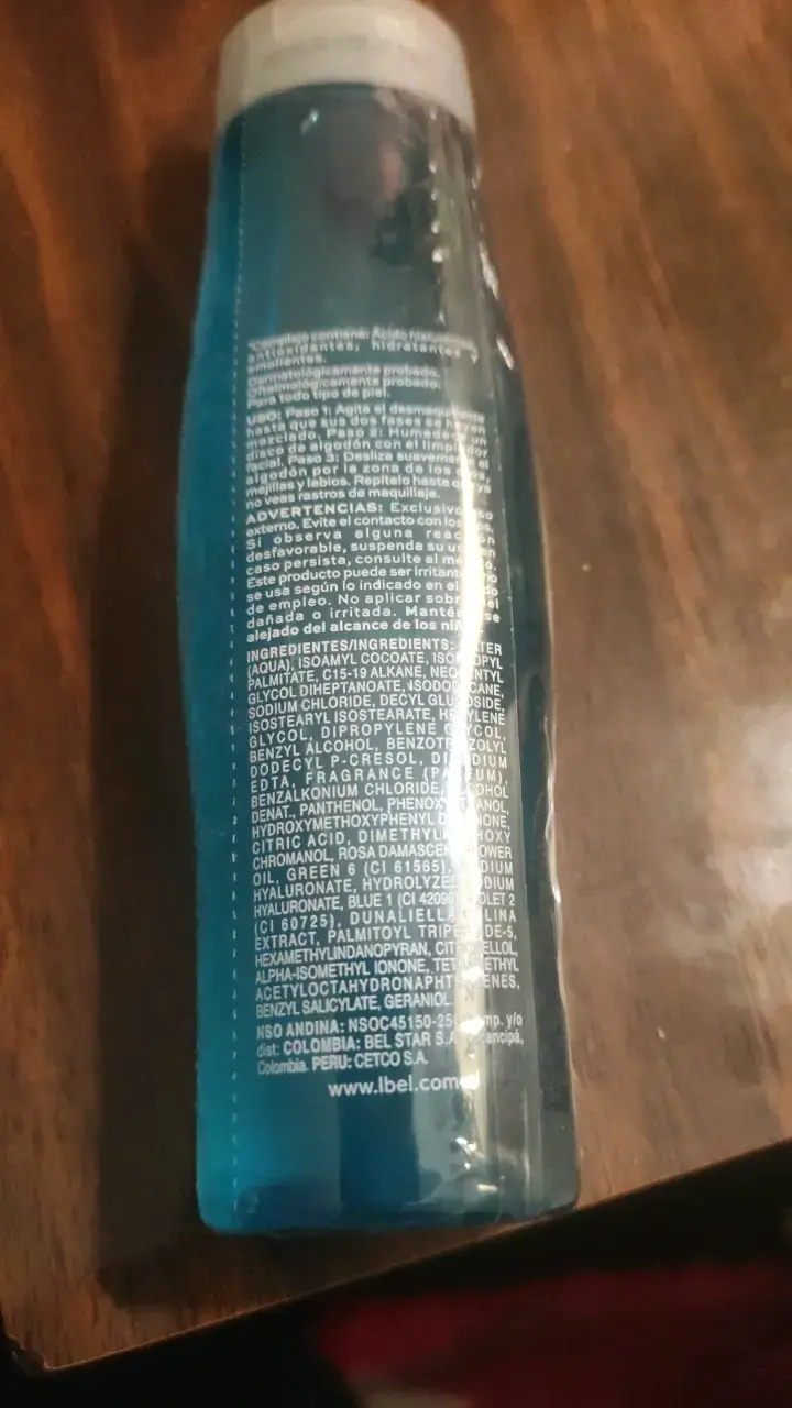 Desmaquillador bifásico L'Bel Essential 125ml - 2