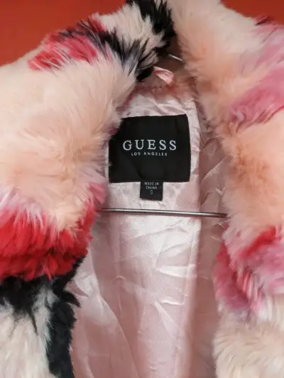 Abrigo de piel sintética Guess multicolor - miniatura 1