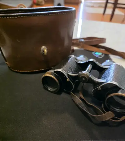 Binoculares Carl zeiss Jenna con estuche de cuero - miniatura 1