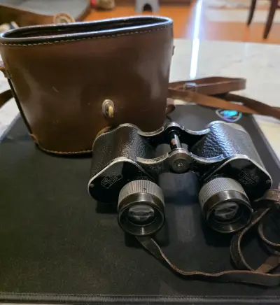 Binoculares Carl zeiss Jenna con estuche de cuero - miniatura 2