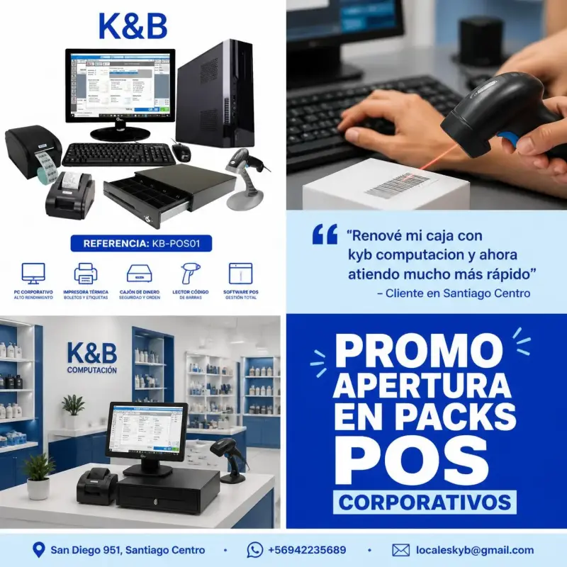 Sistema POS Corporativo K&B Computación - 1