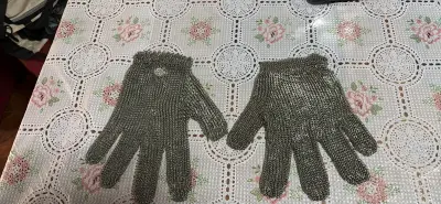 Guantes de malla de acero inoxidable para protección - miniatura 2