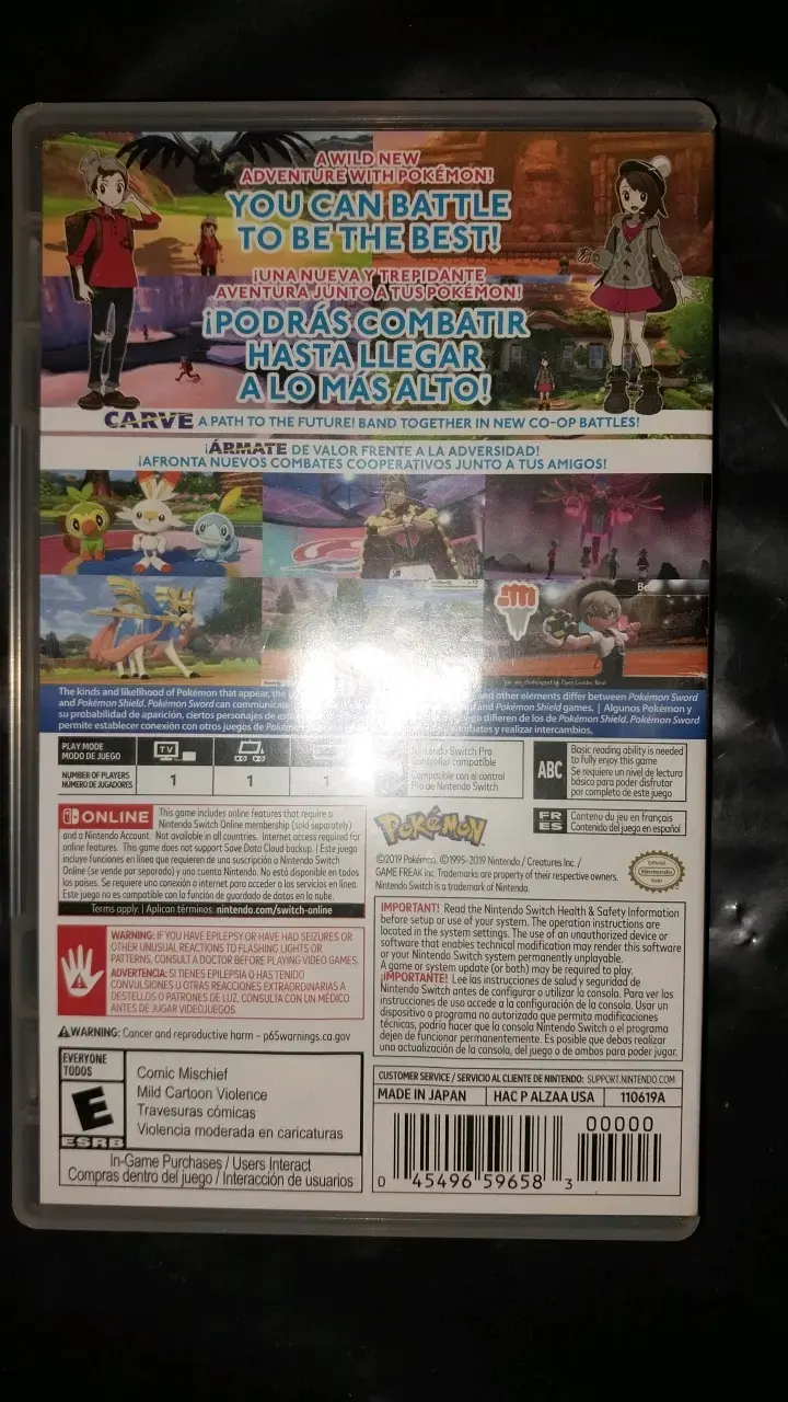 Juego Pokémon Sword para Nintendo Switch - 2