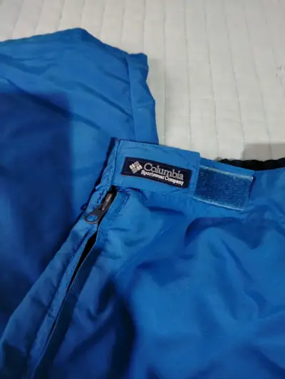 Pantalones de esquí Columbia azules impermeables - miniatura 3