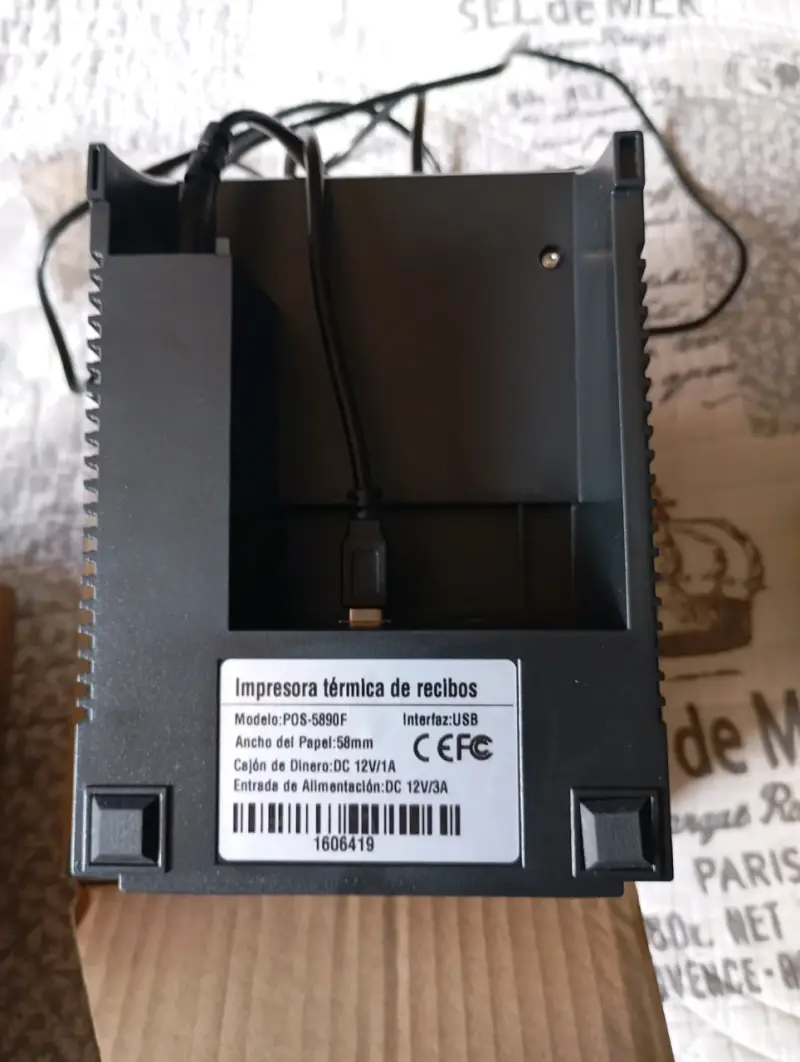 Impresora térmica de recibos POS-5890M USB - 2