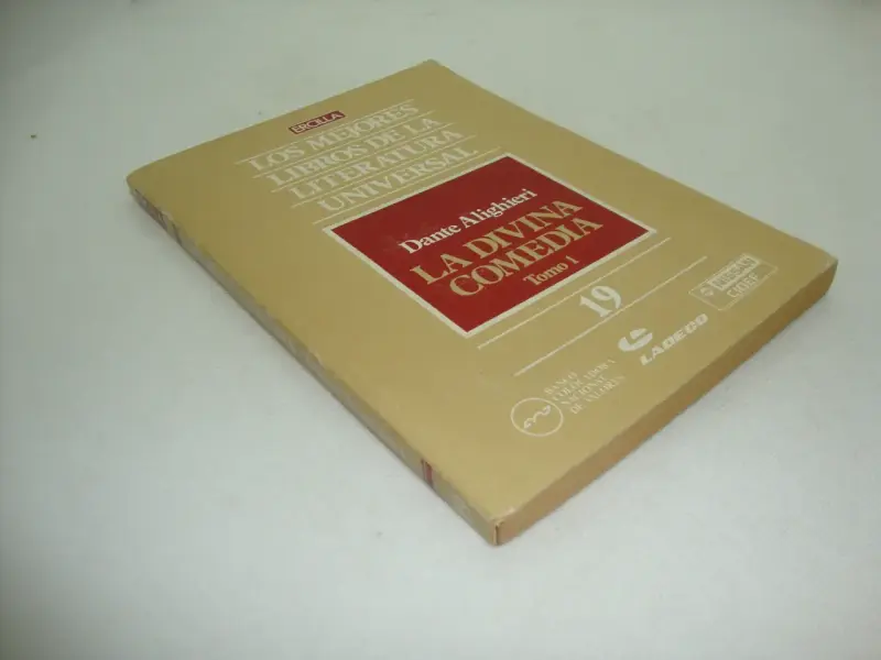 Libro La Divina Comedia Tomo 1 de Dante Alighieri - 3