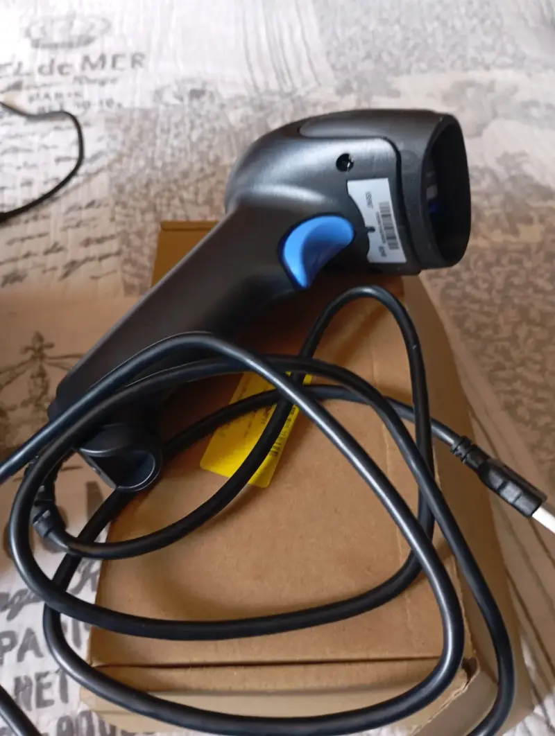 Escáner de Código de Barras USB Negro - 2