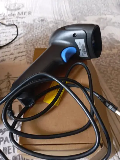 Escáner de Código de Barras USB Negro - miniatura 2