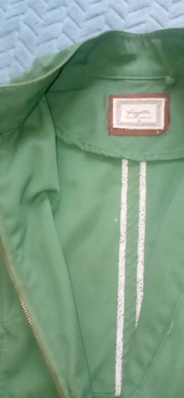 Chaqueta verde casual para mujer - 2