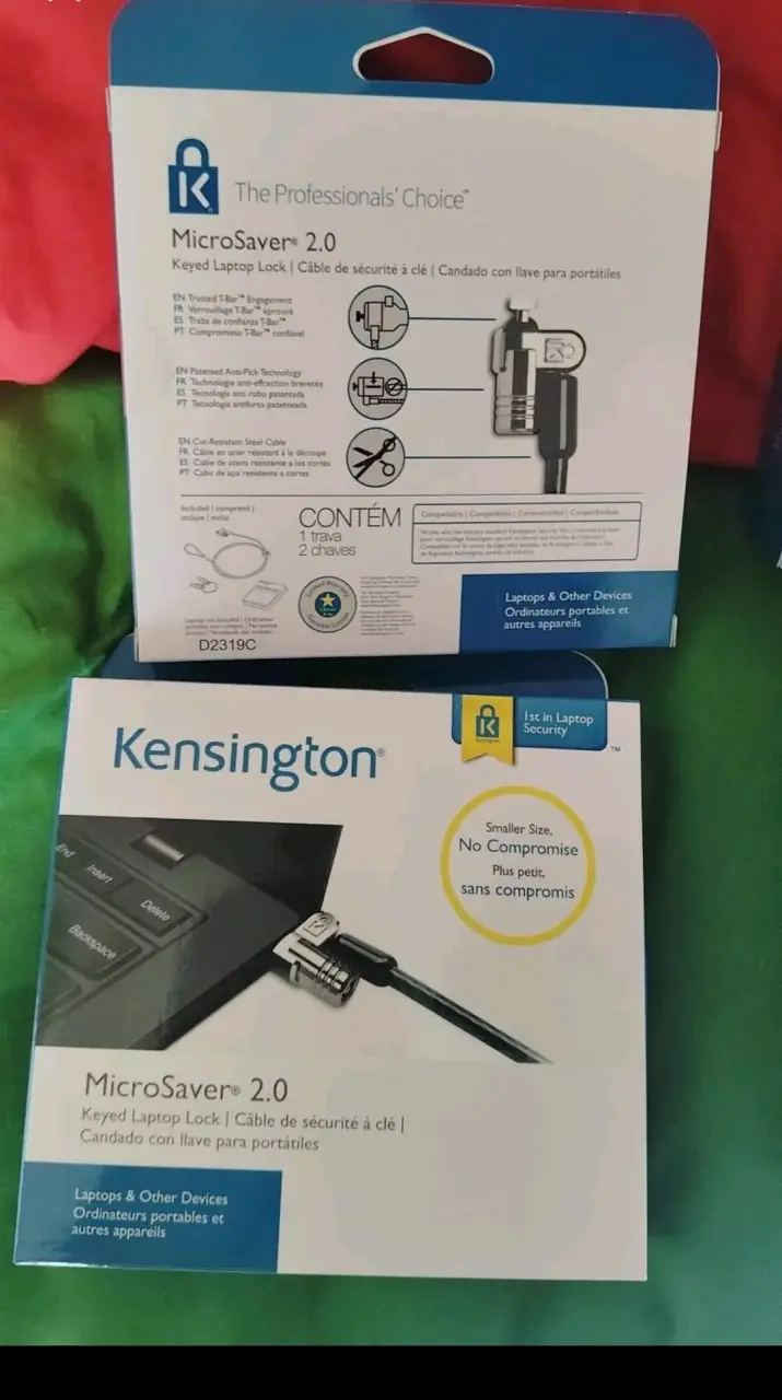 Candado de seguridad para portátiles Kensington