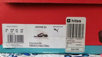 Zapatillas deportivas Puma negras y blancas - miniatura 5