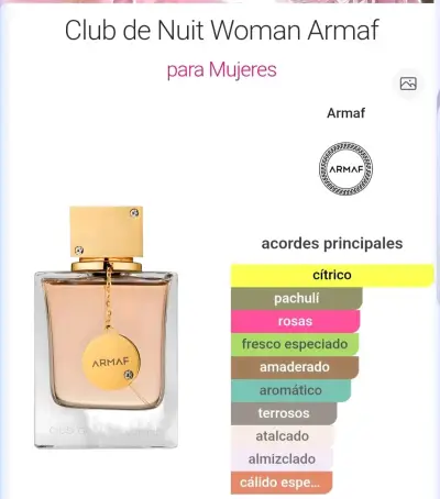 Perfume Club de Nuit Woman Armaf 105ml - miniatura 4