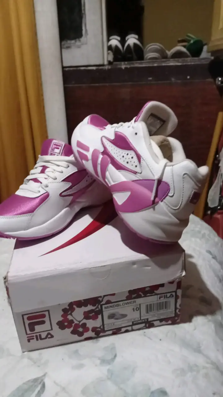 Zapatillas Fila Mindblower Mujer Rosadas - 3