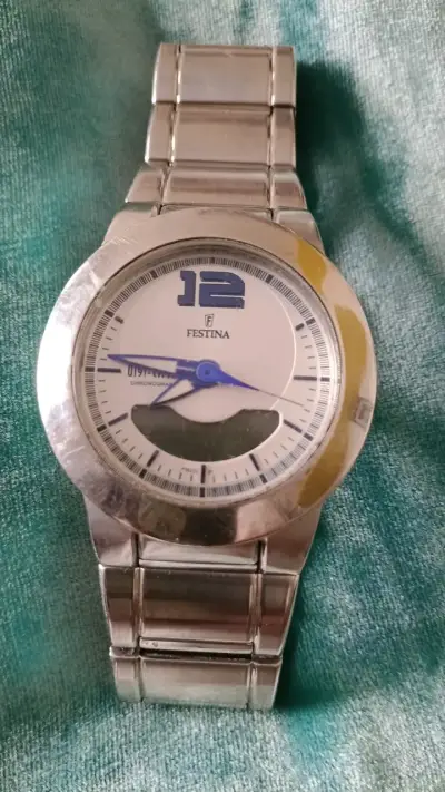 Reloj Festina cronógrafo de acero inoxidable - miniatura 1