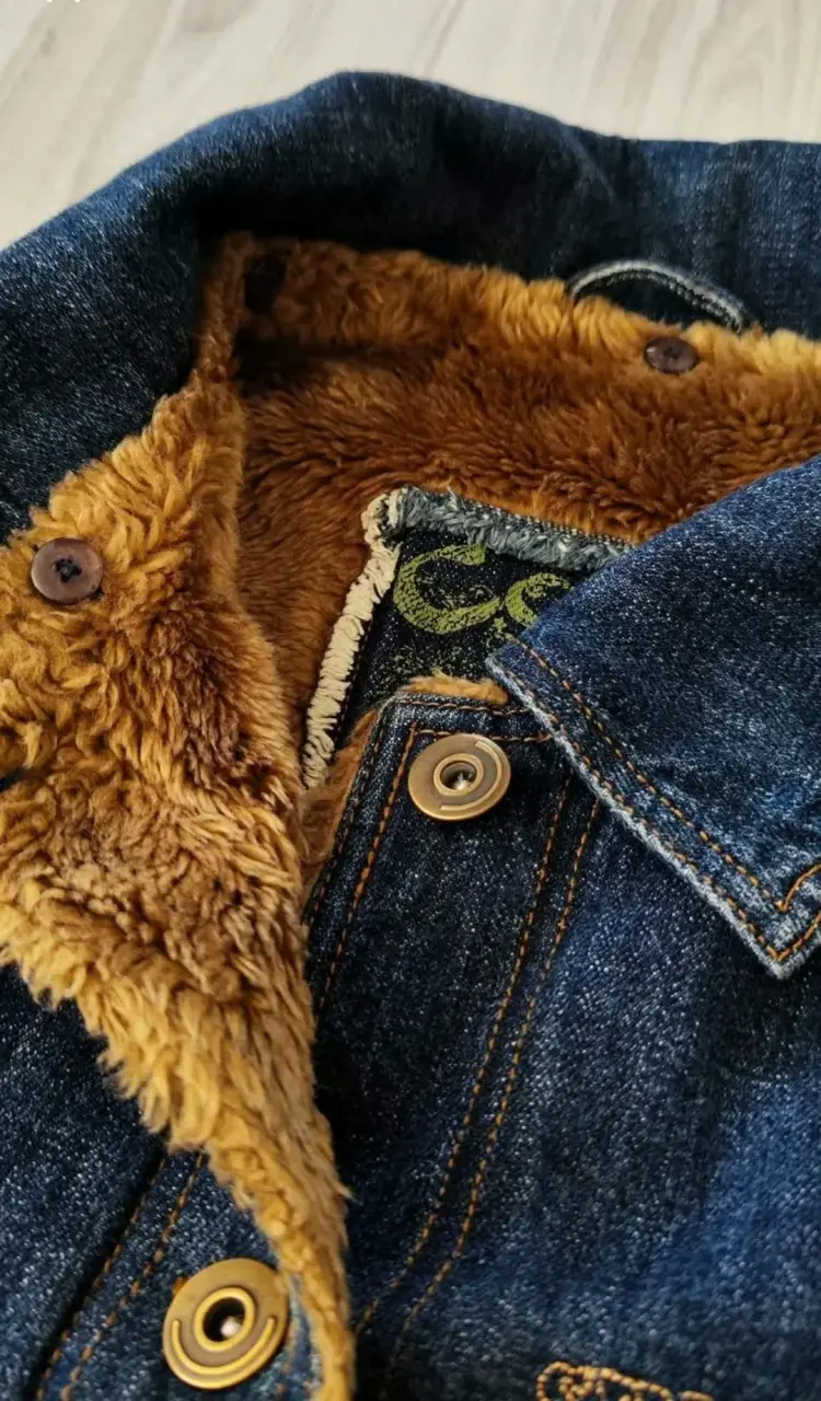 Chaqueta Mezclilla Mujer Azul Talla S - 4