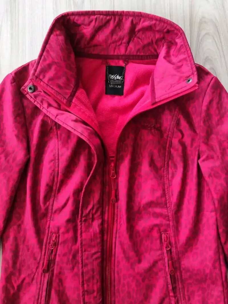 Chaqueta Mujer MOSSIMO Rosada Talla S - 2