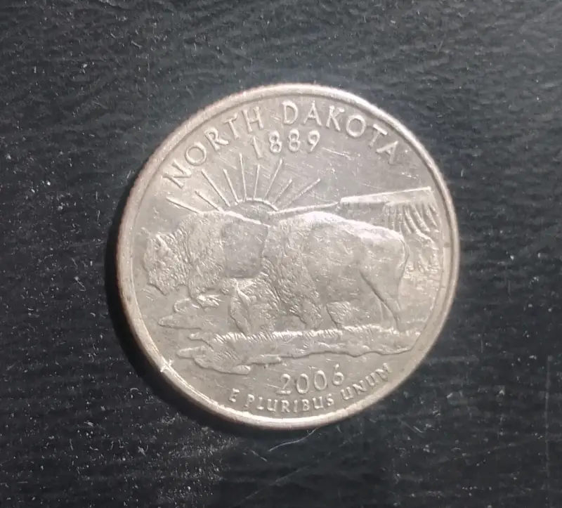 Moneda Conmemorativa North Dakota 2006D - 1