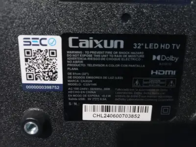Televisor LED HD 32 pulgadas Caixun con Roku - miniatura 2