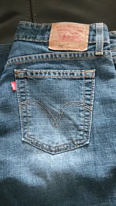 Jeans Levi's 518 corte recto azul - miniatura 1