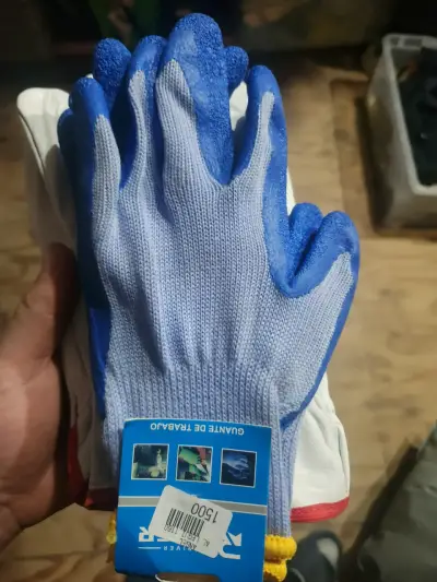 Guantes de trabajo de cuero Legend lote de 6 ud - miniatura 3