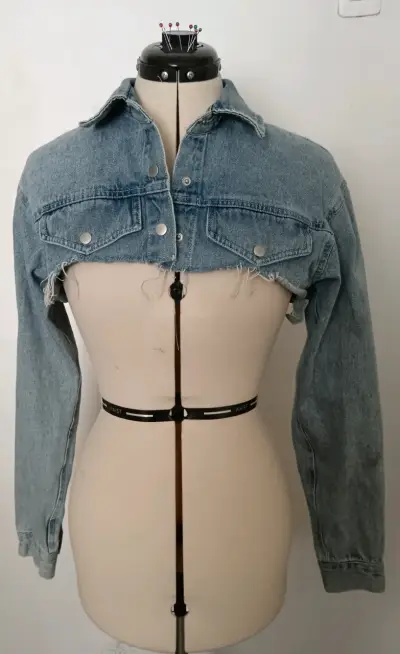 Chaqueta corta de mezclilla Forever 21 - miniatura 1