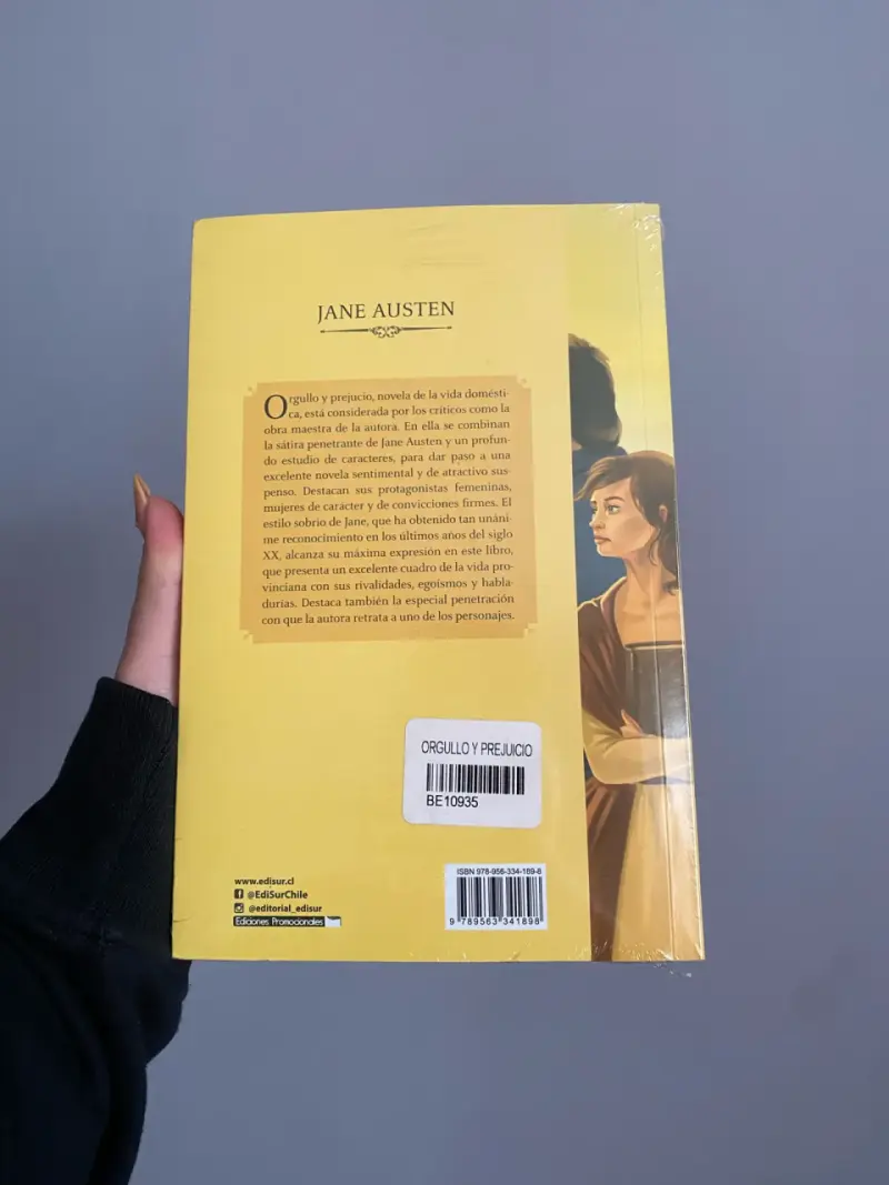 Libro Orgullo y Prejuicio de Jane Austen - 2