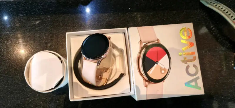 Smartwatch Samsung Galaxy Watch Active Rose Gold - 2