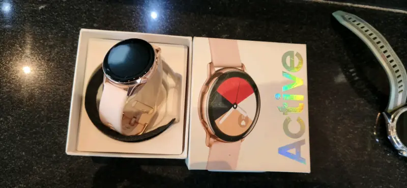 Smartwatch Samsung Galaxy Watch Active Rose Gold - 3