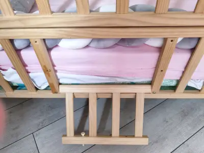 Cuna de madera LuBabycas - miniatura 5