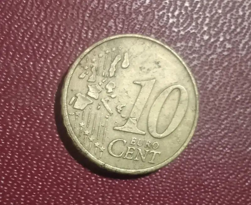 Moneda de 10 céntimos de euro Grecia 2002 - 2