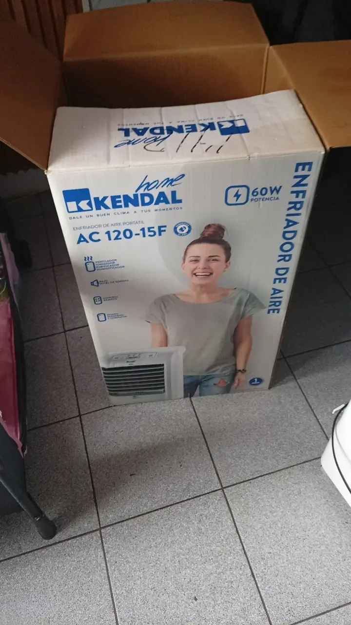 Enfriador de Aire Portátil Kendal AC 120-15F - 2