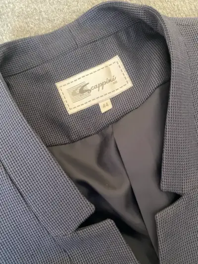 Blazer azul marino para mujer talla 44 - miniatura 2