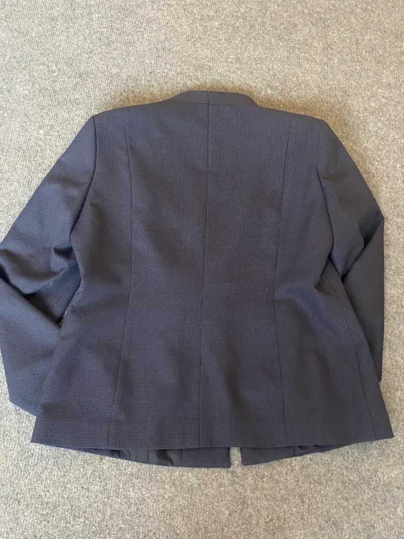 Blazer azul marino para mujer talla 44 - 5