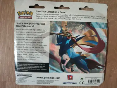 Cartas Pokémon Sword & Shield Pack Blister Sellado - miniatura 2