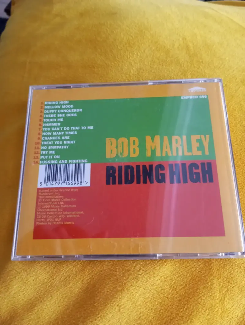 CD Bob Marley - Riding High (Edición Británica 199 - 2