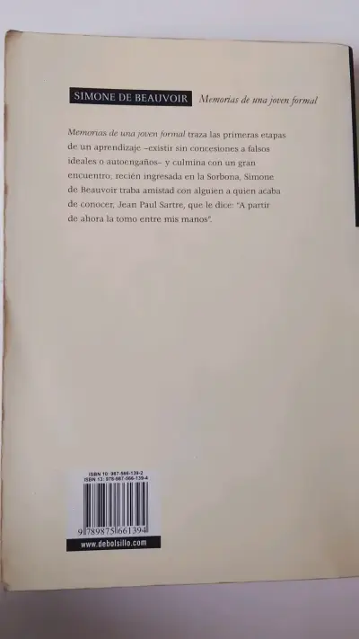 Libro 'Memorias de una joven formal'- Simone de B - miniatura 2