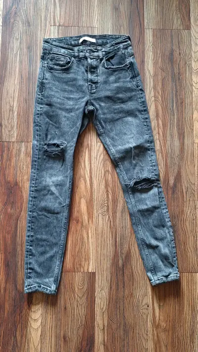Jeans Zara gris - miniatura 1