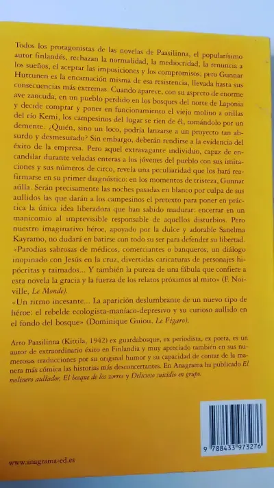 Libro 'El molinero aullador' de Arto Paasilinna - miniatura 2