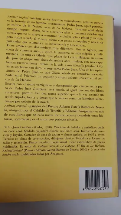 Libro 'Animal Tropical' de Pedro Juan Gutiérrez - miniatura 2