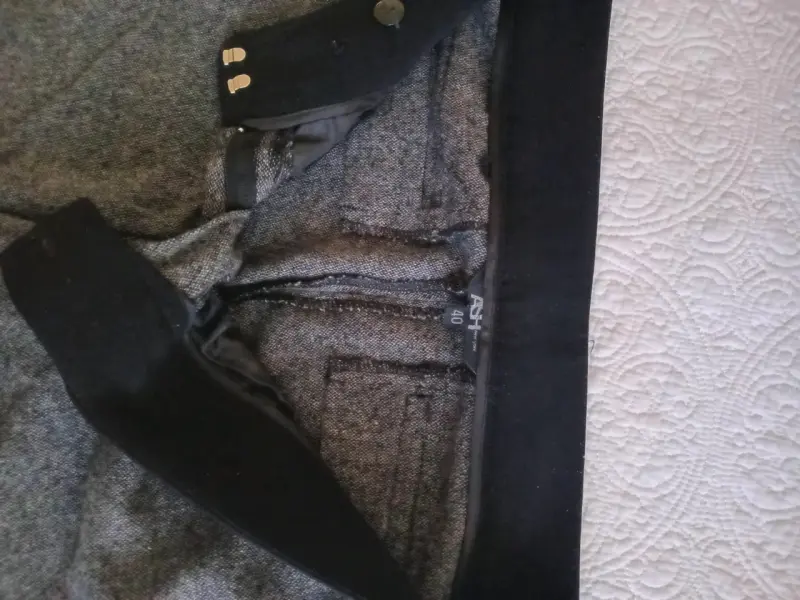 Pantalones de vestir grises para mujer - 2