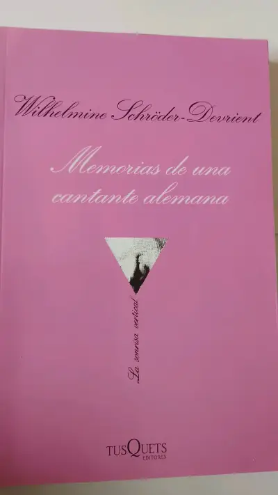 Libro Memorias de una Cantante Alemana - Wilhelmin - miniatura 1
