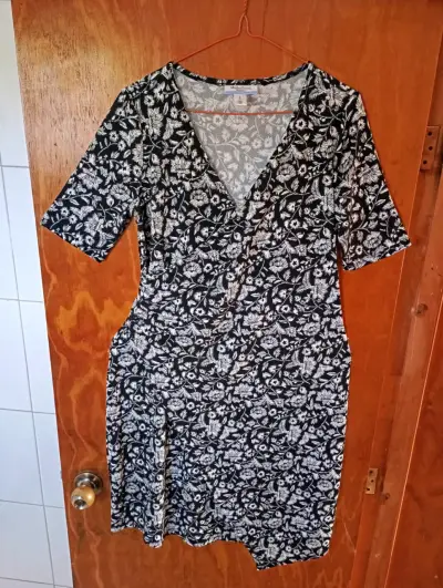 Vestido de lactancia Motherhood estampado floral - miniatura 1